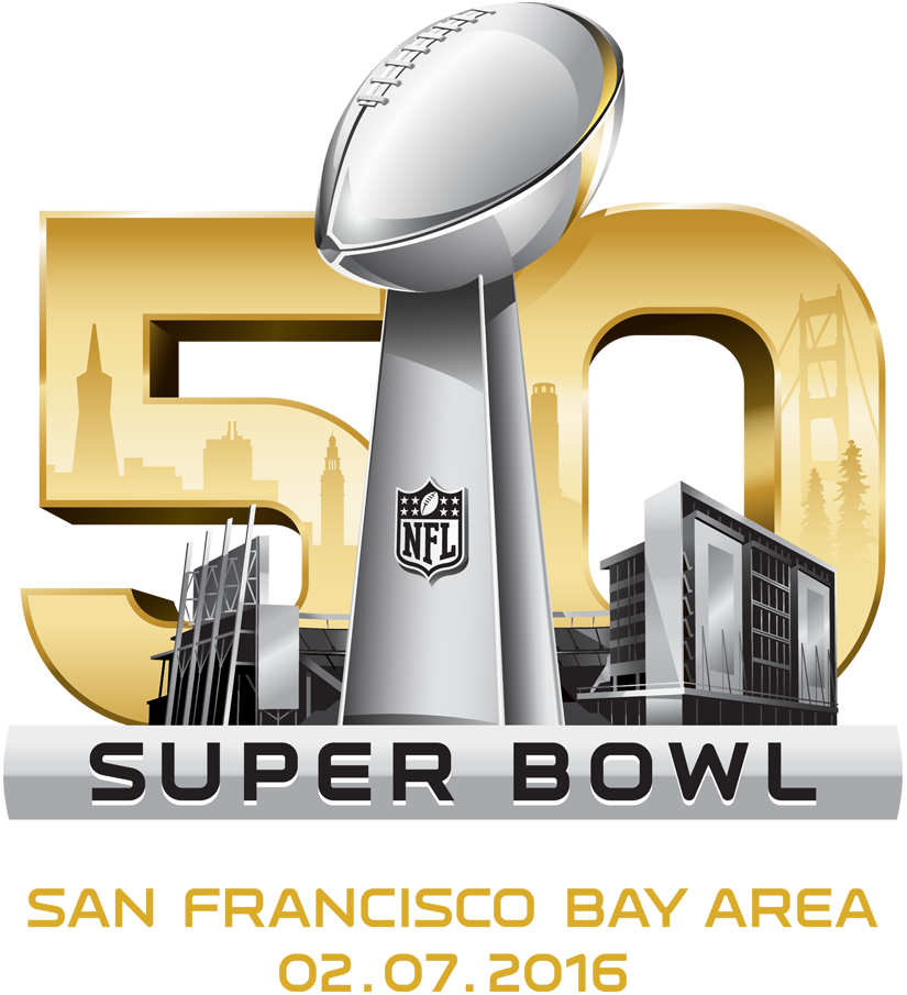 Super Bowl 50 Logo vinyl decal